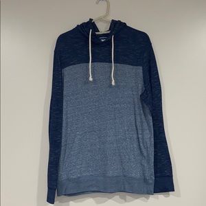 Blue hoodie